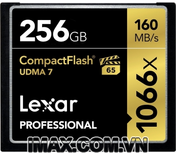 Thẻ nhớ CF Lexar 256GB 1066X~160MB/s