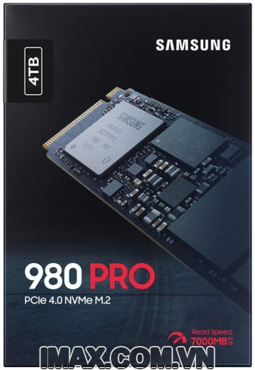 Ổ cứng SSD M2-PCIe 4TB Samsung 980 PRO NVMe 2280