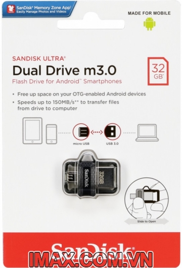 USB SanDisk Ultra 32GB Dual Drive m3.0