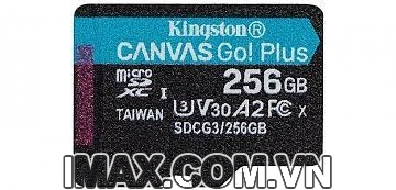 Thẻ nhớ Kingston Micro SDXC 256GB 170MB/s Canvas Go Plus