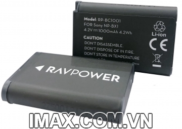 Pin máy ảnh RavPower for Sony NP-BX1