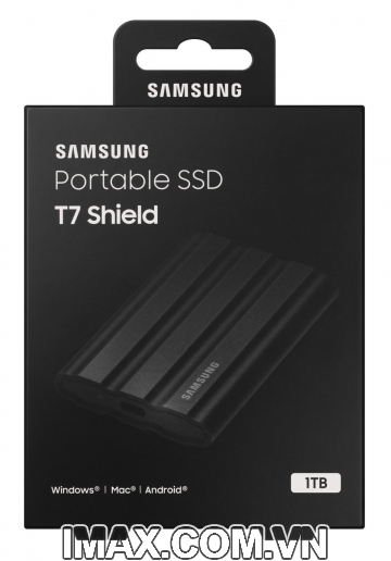 Ổ cứng di động 1TB External SSD Samsung T7 Shield USB 3.2 Gen 2 MU-PE1T0