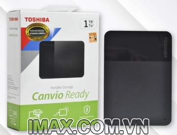 Ổ Cứng Di Động HDD USB 3.2 Gen 1 Toshiba Canvio Ready 1TB