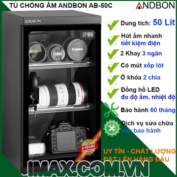 Tủ chống ẩm Andbon AB-50C, 50 lít