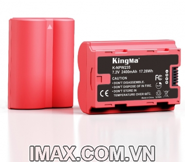 Pin Kingma for Fujiflim NP-W235 Dung lượng 2400mAh