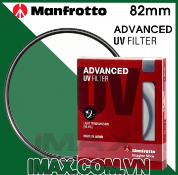 Kính lọc MANFROTTO ADVANCED Filter UV 82mm