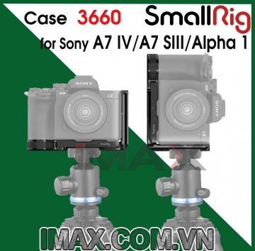 SmallRig L-Bracket for Sony Alpha 7 IV/Alpha 7 SIII/Alpha 1 - 3660