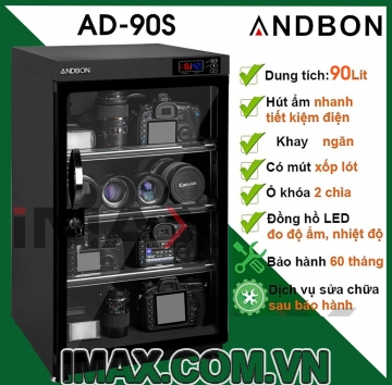 Tủ chống ẩm Andbon AD-90S, 90 Lít