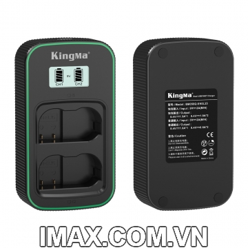 Sạc đôi Kingma BM058Q-ENEL15 Màn hình LCD for Nikon EN-EL15