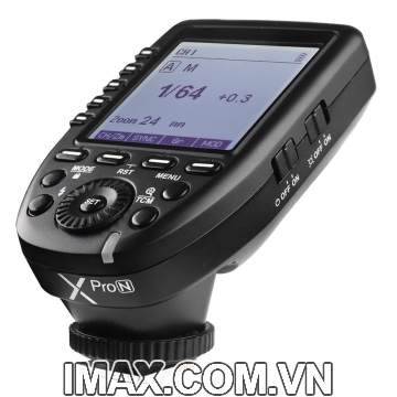Điều khiển đèn Godox Xpro-N-TTL 2.4G Wireless Flash Trigger cho Nikon