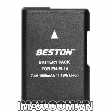 Pin máy ảnh Beston cho Nikon EN-EL14 1500mah