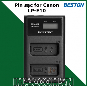 Sạc pin máy ảnh Beston For Canon LP-E10
