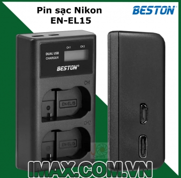 Sạc pin máy ảnh Beston For Nikon EN-EL15